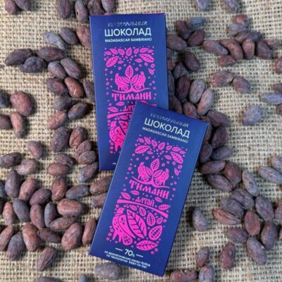 Шоколад "Премиальный" MADAGASCAR SAMBIRANO 70% какао, 50 гр