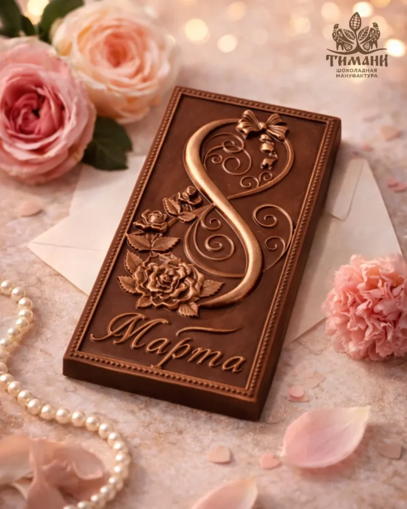 Самое время выбрать шоколадный подарок на 8 марта 2026 года!