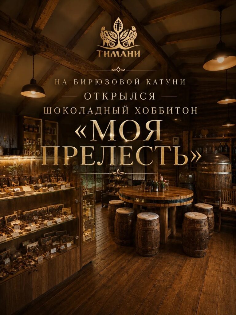 Если ваш путь приведёт вас на Бирюзовую Катунь, обязательно загляните в шоколадный Хоббитон «Моя прелесть»